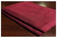 国内製造 ガーゼバスタオル 2枚（エンジ）薄手 60×120cm【泉州タオル 国産 吸水 普段使い シンプル 日用品】