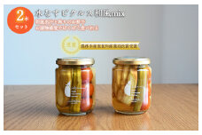 【いずみピクルス】水なすピクルス和風MIX 2本セット NSW 〈スピード発送〉