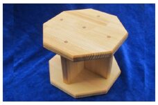 手作り木製 正座用補助椅子（高さ15cm）