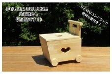 【スピード発送】手作り木製 手押し車 片面透かし2型