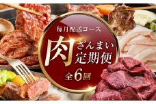 アキラ商店 肉三昧 プレミアム 定期便 全6回【毎月配送コース お楽しみ 焼肉 ていきびん 焼くだけ 小分け BBQ やきにく 数量限定】