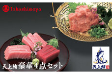 【高島屋選定品】天上鮪 豪華4点セット 合計 760g（大トロ/中トロ/赤身/たたき）【刺身 海鮮丼 鮪 まぐろ マグロ 小分け】