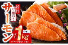 【年内発送】サーモン 1kg ポーション【訳あり サイズ不揃い 刺身 海鮮丼 さーもん サラダ カルパッチョ 鮭 さけ シャケ しゃけ 人気 小分け 冷凍 家計応援】