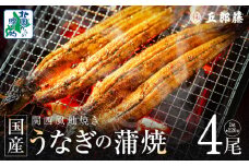 【老舗五郎藤】国産 旨鰻 120g 前後×4尾【うなぎ 関西風地焼き  ウナギ 蒲焼き 炭火 訳あり 数量限定 有頭 北国からの贈り物 厳選】