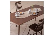 Calm Table runner with tassel／カルム テーブルランナー タッセルつき Sサイズ スノー
