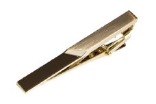 【スピード発送】ジオメトリック・ネクタイピン ライトゴールド