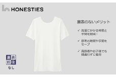 [MENS]裏表前後なし インナーTシャツ ＜半袖/綿PU＞ XL(白) 3枚 メンズ