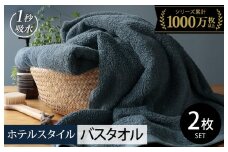【スピード発送】ヒオリエ ホテルタオル バスタオル 2枚 クラウドブルー【タオル 泉州タオル 吸水 普段使い 無地 シンプル 日用品 ふわふわ ふかふか 家族 たおる 一人暮らし】