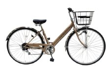 スクラータ グリフィス276 ベージュ【GRIFFITH 27型 自転車 完成品 組み立て不要 アウトドア サイクリング じてんしゃ 通勤 通学 新生活】