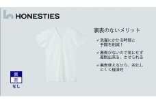 [WOMENS]裏表なし 介護用前開きインナー M(白) 2枚 レディース