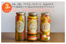 【スピード発送】彩（いろどり）シリーズ ピクルス 3本セット いずみピクルス NSW 
