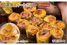 【期間限定】芋匠さのや特製 濃厚スイートポテト+さのやチップス（プレーン味）付き