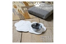 珪藻土では無い新素材　木材の様な新感覚　犬猫ペット用吸水プレート ダブルトレー【1382730】