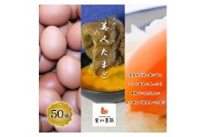＜生みたて濃厚＞谷川養鶏の美人たまご　50ヶ入り(※サイズ指定できません)【1390274】