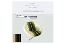 Space Chair 1人掛け (スペースチェア) グリーンストライプ＜SWOF＞【1396556】