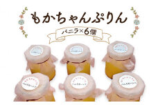 熟練フレンチシェフが本気で作った昔ながらのしっかりとした硬さと味わいの「もかちゃんぷりん」人気の6個セット｜プリン レトロ スイーツ デザート 洋菓子 贈答用 贈り物 ギフト プチギフト プレゼント 手土産 個包装 おすそ分け おやつ [0095]