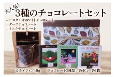 [チョコレート専門店 CHOCO FOREST] 人気の3種 ダーク・ミルク・ピスタチオホワイトチョコレート｜スイーツ デザート 菓子 お菓子 洋菓子 紅茶 贈答用 贈り物 ギフト プチギフト プレゼント 手土産 おやつ 小分け 包装 パック [0928]