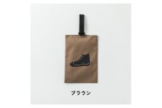 KITOKITO 帆布シューズバッグ【M／ブラウン】｜上履き入れ 男の子 女の子 小学校 幼稚園 保育園 靴入れ 上履き袋 シューズ袋 靴袋 SBDM_BR [0554]