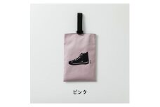KITOKITO 帆布シューズバッグ【M／ピンク】｜上履き入れ 男の子 女の子 小学校 幼稚園 保育園 靴入れ 上履き袋 シューズ袋 靴袋 SBDM_SP [0556]