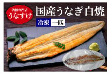 [冷凍] 国産うなぎ 白焼 (1匹) [0867]