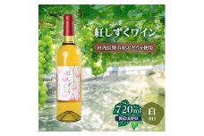 紅しずくワイン 720ml 中村オリジナルぶどう園のオリジナル品種使用 国産 白ワイン 辛口 お酒 酒 父の日 プレゼント ギフト 贈り物 お中元