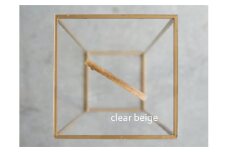 アクリル製ロングバレッタ clear beige（クリアベージュ） eME long baretta 髪留め ヘアクリップ ヘアアクセサリー