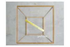 アクリル製ロングバレッタ yellow（イエロー） eME long baretta 髪留め ヘアクリップ ヘアアクセサリー