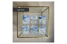 アクリル製 ヘアコーム pale blue（ペールブルー） ヘアアクセサリー eME　tayu