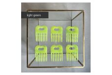 アクリル製 ヘアコーム light green（ライトグリーン） ヘアアクセサリー eME　tayu