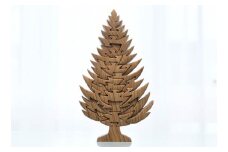 モミの木の木製パズル　Ｌサイズ 　アルダー材　オイル塗装　プレゼント クリスマスプレゼント 木製パズル 置物 かわいい 人気 高級 手作り 木のおもちゃ 木育 玩具 雑貨 積み木 送料無料