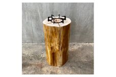 キャンプで使える スウェーデントーチ( A-23 ) ひのき 五徳付き