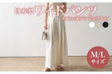 日本製 ワイドパンツ ブラック Lサイズ オフィスカジュアル パンツ ズボン ウィメンズ レディース 女性服 着回し トレンド コーデ コーデネイト 服 洋服 ファッション おしゃれ 女の子 ガール 黒 秋冬コーデ オケージョン 大阪府 松原市 Lajour