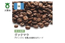 [豆]#65 受注焙煎！310g グァテマラ アティトラン 有機JAS栽培 Qグレード 珈琲豆 コーヒー豆 自家焙煎