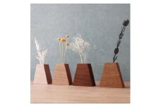 木のかくかく花瓶（マグネット付）４種セット