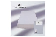 ＜シングル＞35cm巾　ボックスシーツ(マットレスカバー)色:シルバースカイ　抗菌防臭加工　【1210745】