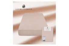 ＜セミダブル＞35cm巾　ボックスシーツ(マットレスカバー)　色:シャインローズ　抗菌防臭加工【1210770】