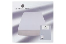 ＜ダブル＞35cm巾　ボックスシーツ(マットレスカバー)色:シルバースカイ　抗菌防臭加工【1210789】