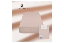 ＜シングル＞45cm巾　ボックスシーツ(マットレスカバー)　色:シャインローズ　抗菌防臭加工　【1210778】