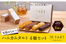 完熟はちみつ ハニカムタルト・ギフト4個セット【1497838】