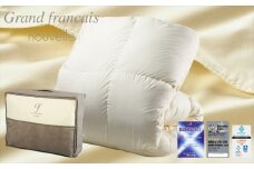 〔ダブル〕＜抗菌防臭羽毛使用＞羽毛布団　ハンガリー産ダウン90%CILシルバーラベル【1302157】