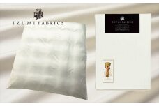 ＜セミダブルサイズ＞プレミアム掛け布団カバー　カラー:パールホワイト 抗菌防臭加工【1326129】