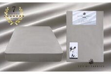 ＜ダブル＞ 35cm巾  スヴィンコットン ボックスシーツ(マットレスカバー)カラー:オパールグレー【1412085】