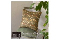 ＜クッションカバー45×45cm＞ベストオブモリス いちご泥棒ベージュ MR-4545I-BE【1417790】