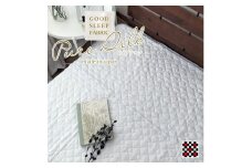 ＜シングルサイズ＞ピュアシルク敷パッド 100×205cm　1枚 グレー SCC-1020SC【1421190】