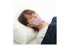 一度使うと手放せない”おやすみのど楽マスク”　ゆったりサイズ　ピンク【1457051】