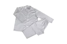 ＜シングル＞プレミアムカバー25cm巾シーツ・掛・枕&パジャマ(男女兼用XSサイズ)4点セット色PL【1215951】