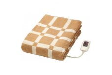 電気掛敷毛布　約188×130cm_ 毛布 電気毛布 掛敷毛布 もうふ 寝具 日本製 丸洗い タイマー付 椙山紡織 メーカー ゲルマロン 頭寒足熱配線 人気 おすすめ 送料無料 家電 冬物 ギフト 贈答 プレゼント 【1435020】