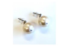 コットンパールピアス(14mm・アイボリー)【1518157】