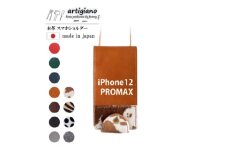 ＜本革 スマホショルダー＞ホルスタイン iPhone12PROMAX 手帳型＜apo-22hh＞【1556515】