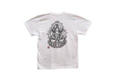 手描きTシャツ 仏画 大日如来 白 (半袖 Lサイズ)【1615076】